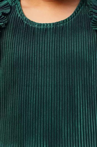 Glam up girls green party co-ord set