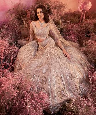 Sanjh Lehenga Set 3
