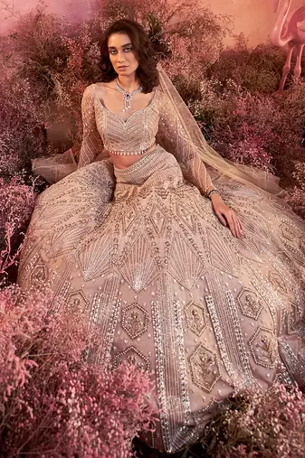 Sanjh Lehenga Set