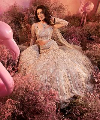Sanjh Lehenga Set 4