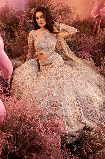 Sanjh Lehenga Set