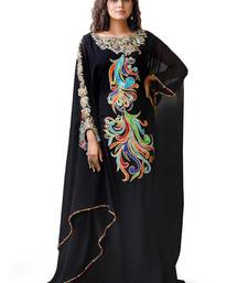 Multicolor embroidery designer islamic takchita kaftan