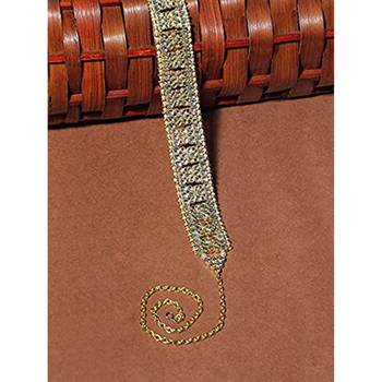 traditional ethnic kundan studded adjustable kamarband/belly chain/kandora/wait belt for women 1