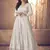 White Georgette Wedding Lehenga Kameez AM123E