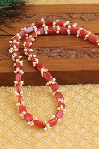 Beads necklace set