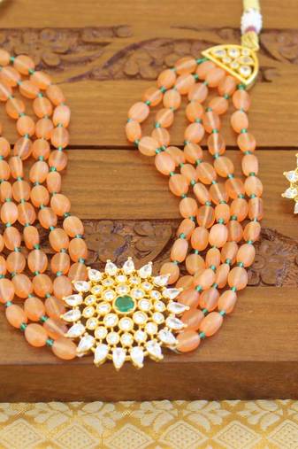 Beads necklace set