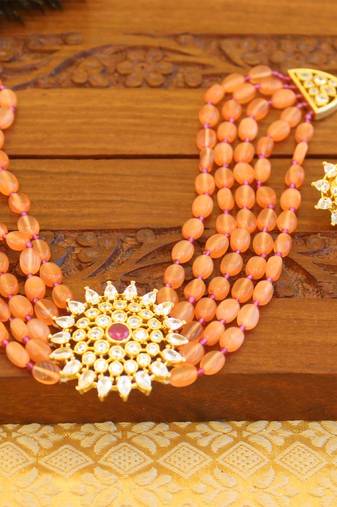 Beads necklace set