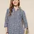 Anushil women's short kurti: contemporary comfort and style, relaxed fit - plus size, floral printed