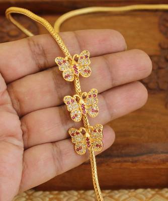 Gold platted butterfly moppu chain 2