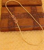 Gold platted butterfly moppu chain