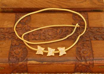 Gold platted butterfly moppu chain 1