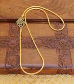 Gold platted peacock moppu chain