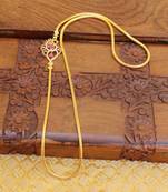 Gold platted peacock moppu chain