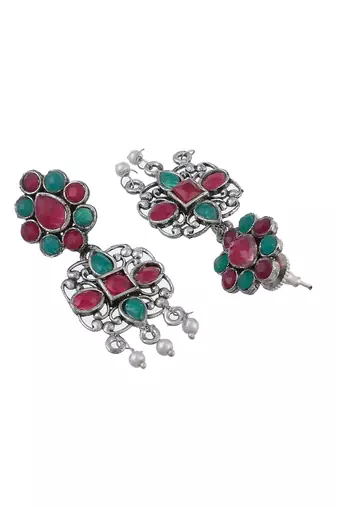 Antique temple choker jewellery set