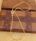 Gold platted peacock moppu chain