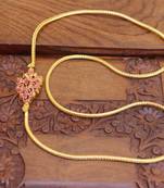 Gold platted peacock moppu chain