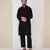 Black pintuck kurta