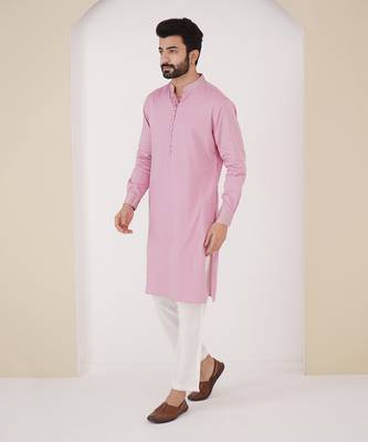 Mauve zari kurta 2