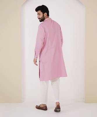 Mauve zari kurta 3