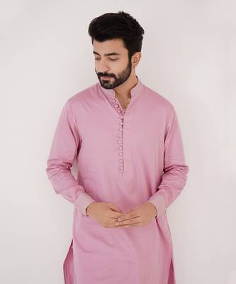 Mauve zari kurta 4