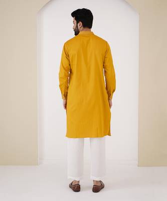 Gold zari kurta 3