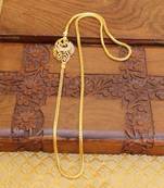 Gold platted peacock moppu chain