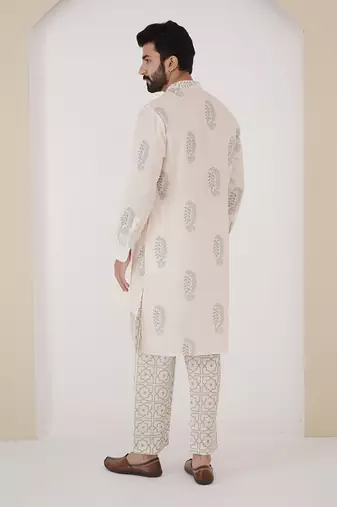 Sage buta kurta set