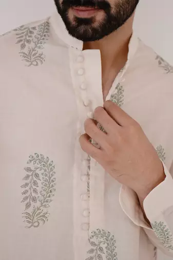 Sage buta kurta set