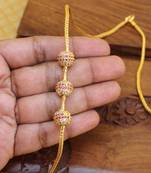 Gold platted moppu chain