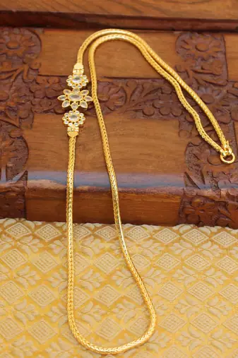 Gold platted moppu chain