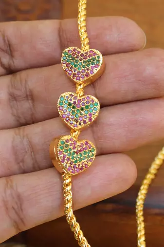 Gold platted moppu chain