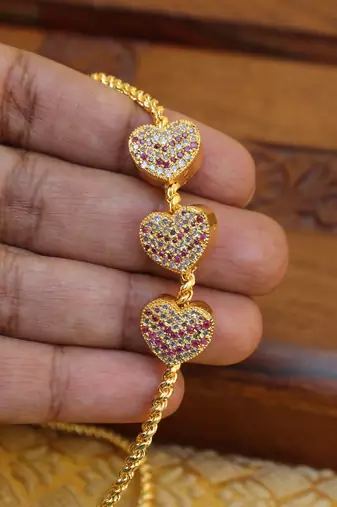 Gold platted moppu chain