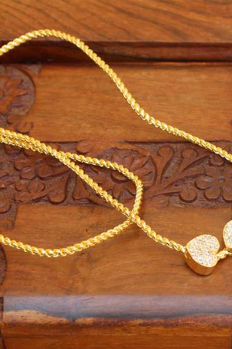 Gold platted moppu chain