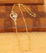 Gold platted peacock moppu chain