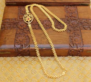 Gold platted moppu chain 1
