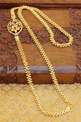 Gold platted moppu chain