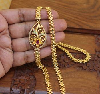 Gold platted moppu chain 2