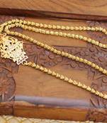 Gold platted lakshmi moppu chain