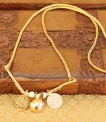 Gold platted necklace set