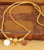 Gold platted necklace set