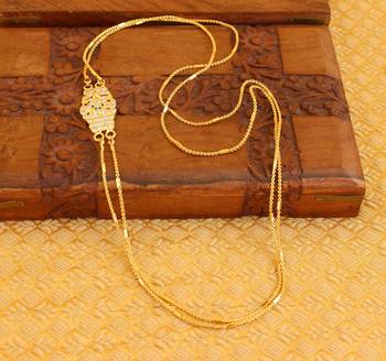 Gold platted necklace set 1