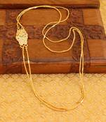 Gold platted necklace set