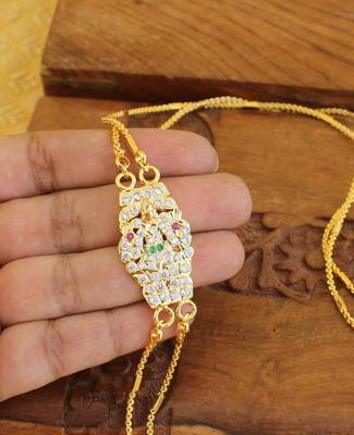Gold platted necklace set 2