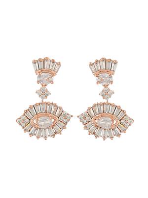 american diamond diamond eye jewellery set 4