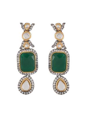 Multi color jadau kundan jewellery set 4