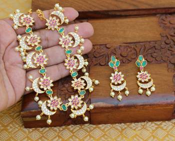 Designer cz  necklace set 2