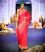 Surkh-lal salma saree set