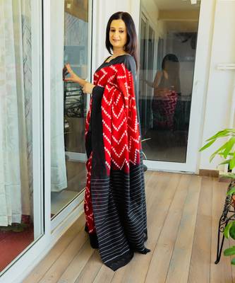 Handloom Ikat on cotton 2