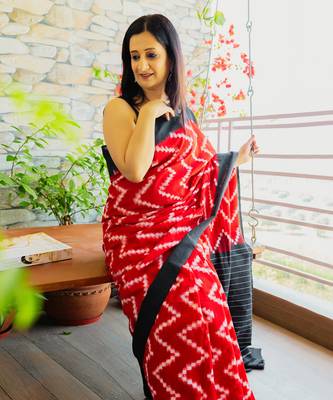 Handloom Ikat on cotton 3