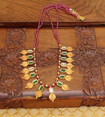 Lovely temple beads necklace 1